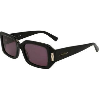 Longchamp LO765S 001 53 Solbriller Kvinder Black - Black - 53mm
