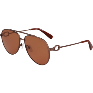 LONGCHAMP Kvinde LO178S 200 Solbriller Metal Brun Pilot Normal