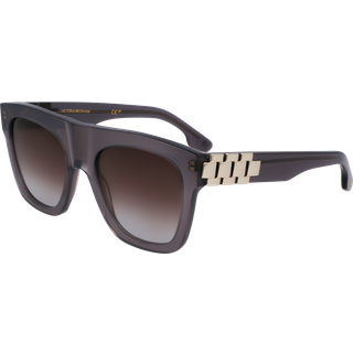 Victoria Beckham Kvinde VB675S 039 Solbriller Acetat Grå Firkantet Normal