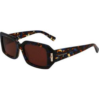 Longchamp LO765S 431 53 Solbriller Kvinder Blue - Blue Marble - 53mm