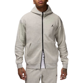 Sweatshirt Jordan Sport Hoop Fleece Men&#39;s Dri-FIT Full-Zip Hoodie Grey Heather/ Black L - Black - L
