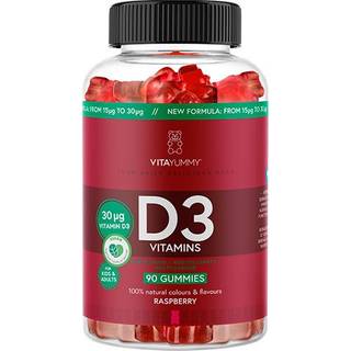 Vita Yummy D3 (Raspberry) - 90 stk