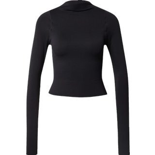 Langærmet Nike Zenvy Dri-FIT-top til kvinder - sort - XXL (EU 52-54)
