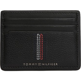 Tommy Hilfiger Casual Sort Læder Kortholder