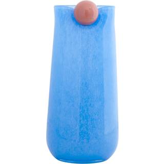 Vase Bolita Ø16cm glas blå