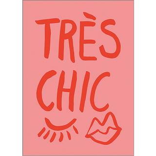 Plakat Traus Chic Pink