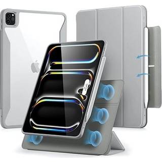 iPad Pro 13" (2025 / 2024) ESR Rebound Hybrid Flip Cover - Grå