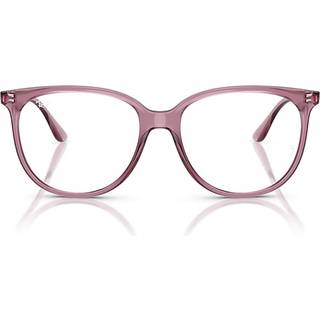 Ray - Ban Kvinde RX4378V 8413 Optiske stel Injiceret Violet Transparent Firkantet Normal