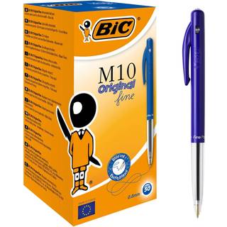 BIC kuglepen M10 fine blå