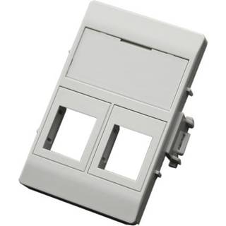 Dataudtag 2Xrj45 Keystone Type C Grå Solar