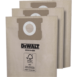Dewalt støvsugerpose 20-30 liter 3-pk.