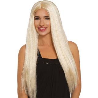 Paryk lang glat, blond