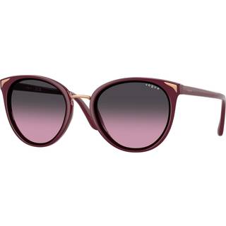 VOGUE EYEWEAR Kvinde VO5230S 287590 Solbriller Nylon Rød Grå Sommerfugl Normal Skygge
