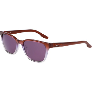 Nike Kvinde NIKE ECLIPSE SHADOW EV24047 601 Solbriller Acetat Brun Violet Firkantet Normal