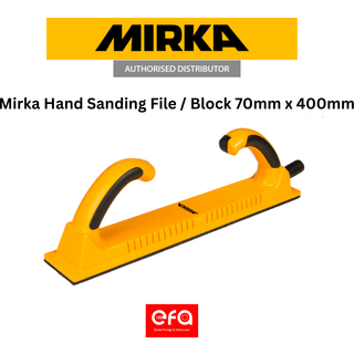 Mirka Håndslibestøtte fleksibel, 70x400 mm