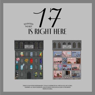 Seventeen 17 er lige her bedste album CD+foldet plakat p? Pack+Outbox+PhotoBook+Archiving Book+Lyric Book+Team PhotoBook+Photocard+Tracking Seale