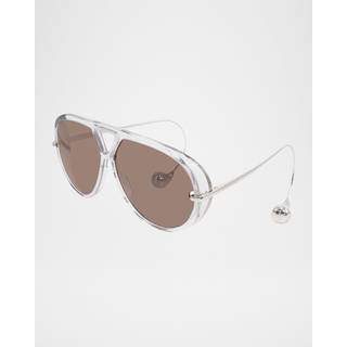 Bottega Veneta BV1273S 009 63 Solbriller Kvinder - Grey - 63mm