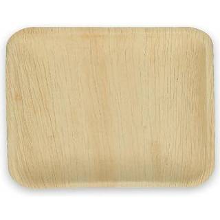 Tallerken Palmeblad Verive, 100 stk 24 x 16 x 2 cm