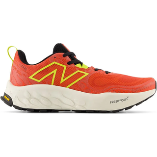 New Balance Mænd Fresh Foam X Hierro v8 i Rød/Grøn/Brungrå Synthetic, Størrelse 40