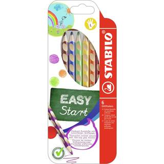 STABILO Farveblyanter EASYCOLOR L 6-STK ASS. til venstrehånds brug
