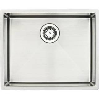 Lavabo Kubus 500 soft stålvask med kurveventil 540x440 mm
