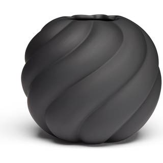 Cooee Design Twist ball vase 12 cm Black