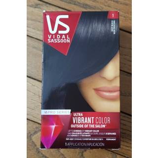Clairol Vidal Sassoon Pro Series Hair Coloring Tools 1 Deep Black