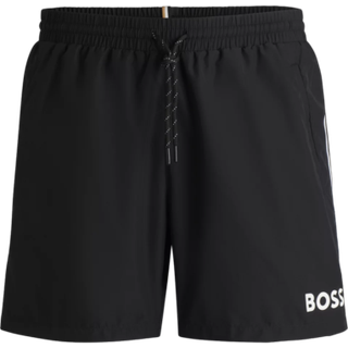 BOSS Starfish Swim Shorts - Black - Medium