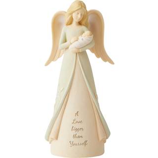 ENESCO Foundations New Mom Angel Holding Baby Figurine 7,5 tommer Multicolor