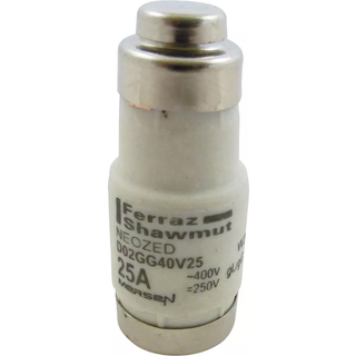 MERSEN Neozed DO Sikringer - D02 25A