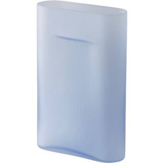 Muuto Ridge Vase H35 Lyseblå/Frostet Glas