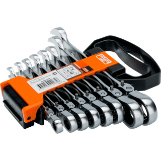 BAHCO Ring Spanner Set flex head