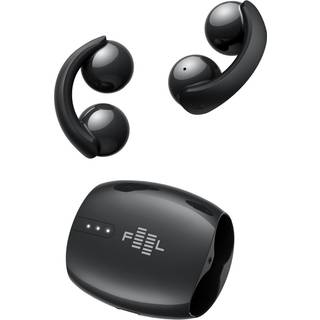 FEEL Clip Open Ear True Wireless hovedtelefoner, sort ➞ På lager - klar til levering og afhentning