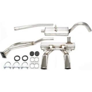 TA-Technix Duplex Catback system i rustfrit stål Opel GT Coupe