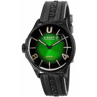 U-Boat 9503/A Darkmoon Green PVD Soleil Herrenuhr 40mm 5ATM