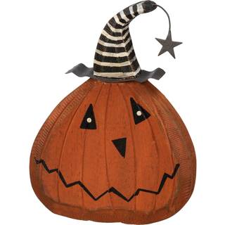 Primitiver af Kathy Halloween Pumpkin Head Chunky Sitter
