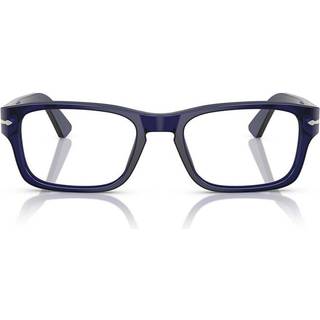 Persol Mand PO3364V 181 Optiske stel Acetat Blå Transparent Firkantet Normal - Blå