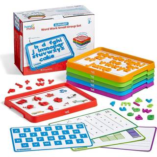 h?nd2mind alfabet ord arbejde lille gruppe s?t sm? bogstaver magnetiske bogstaver magnetisk brev bakker phonics manipulativer fonemisk bevidsthed