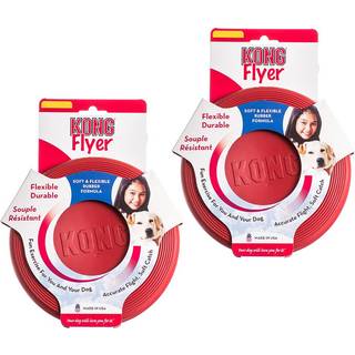Kong Flyer de Goma Color Rojo Rojo