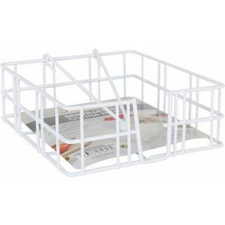 Servietholder Confortime Hvid 18 x 18 x 6,5 cm (12 enheder)