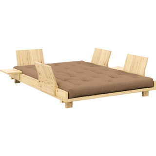Karup Design Social Sofa Bed Mocca - 4 Ryglæn