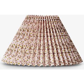 Plisséskærm Marguerit Lyserød 21 cm