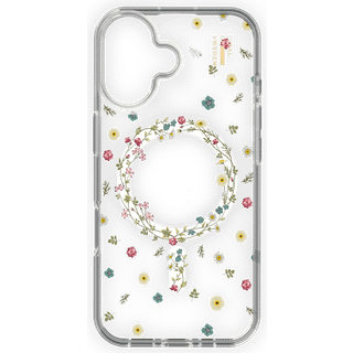 iPhone 16 iDeal Of Sweden Clear Case - MagSafe Kompatibel - Petite Floral