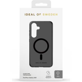 Samsung Galaxy S25 iDeal Of Sweden Clear Case - Trådløs Opladning - Clear