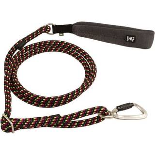 Hurtta Adjustable rope leash ECO neon licorice 120-180cm/8mm