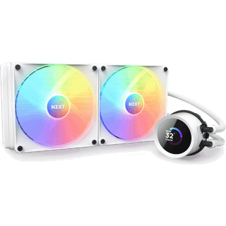 NZXT Kraken 280 White RGB - CPU Vandkøling - Max 32 dBA