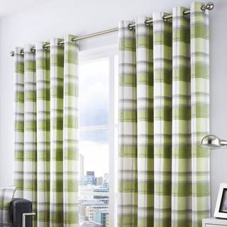 Fusion Fusion Balmoral Ternet 100% Cotton Gardiner til gardinstang