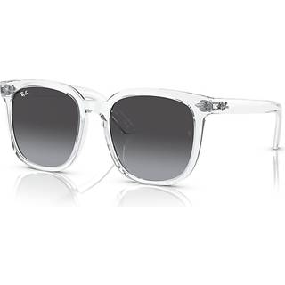 Ray - Ban Unisex RB4401D 64478G Solbriller Injiceret Transparent Grå Firkantet Normal