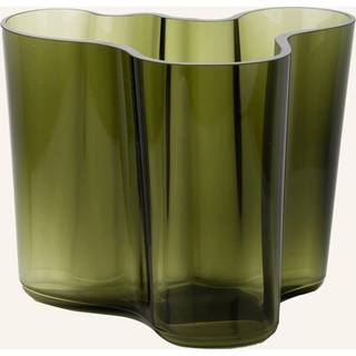 Iittala Alvar Aalto vase mosgrøn 160 mm