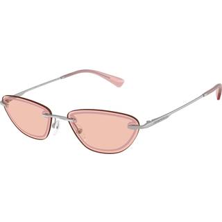 Emporio Armani EA2158 3045/5 57 Solbriller Kvinder Silver - Shiny Silver - 57mm